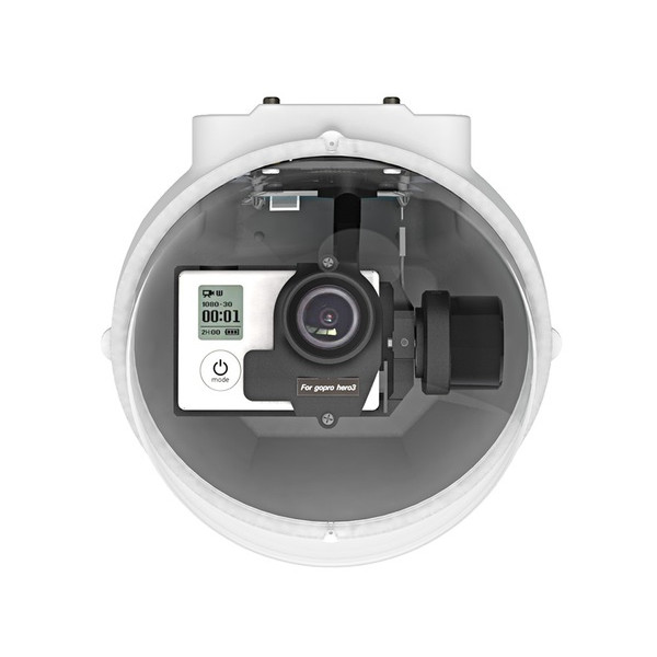 Підвіс двоосьовий VolantexRC 2DH3H для камер GoPro із захисним куполом